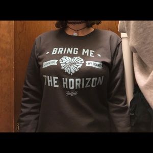 BMTH Grey Crewneck